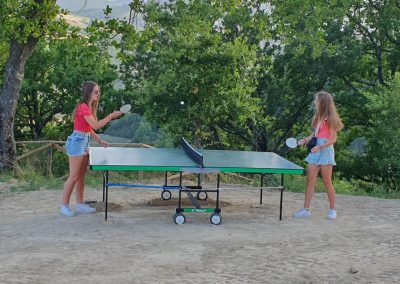 Camping le Farfalle Le Marche-ping pong